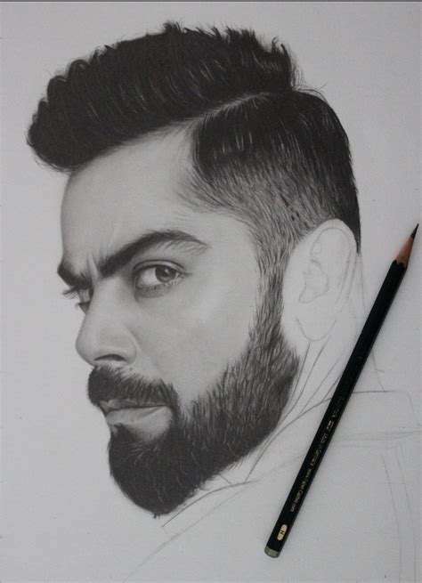 virat kohli vector art|virat kohli easy sketch.